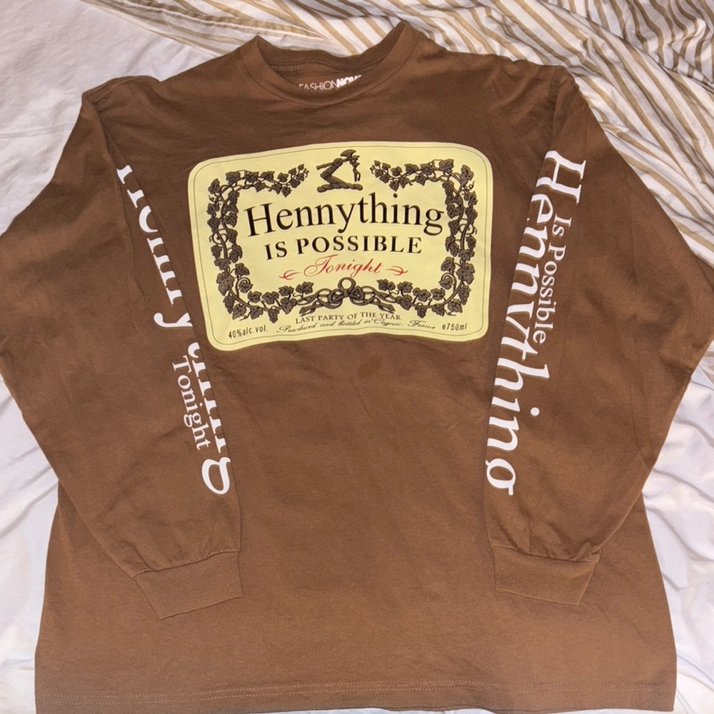 Hennything Is Possible Brown Sweater